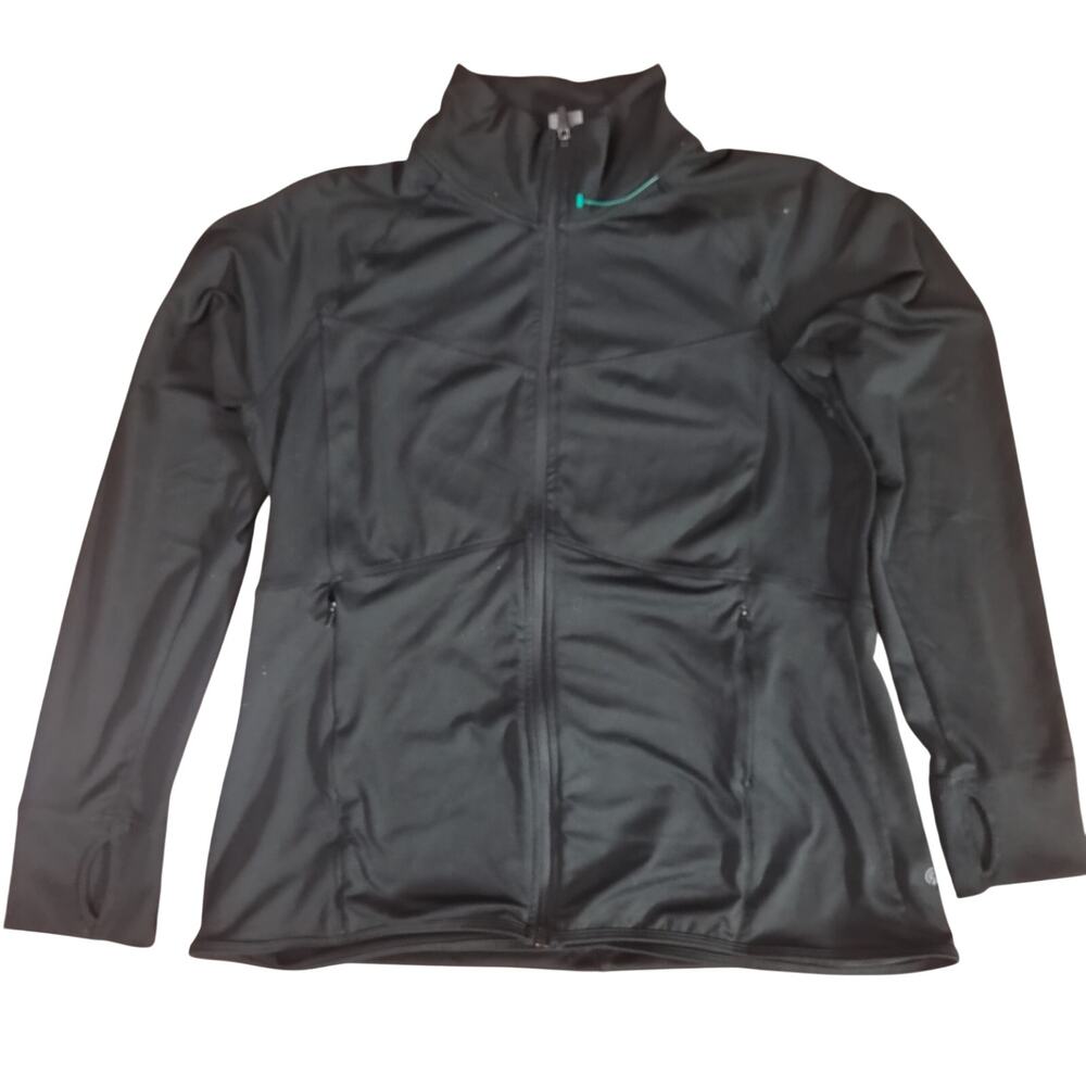 Champion Jacket Women’s XL Black Full Zip Athletic